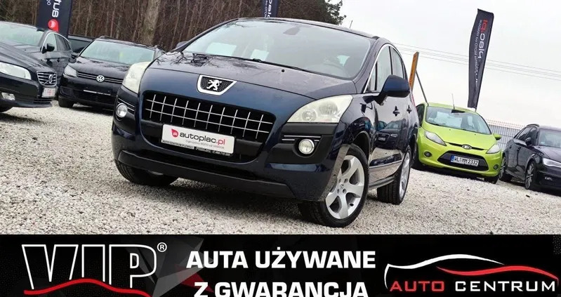 samochody osobowe Peugeot 3008 cena 19999 przebieg: 210494, rok produkcji 2009 z Praszka